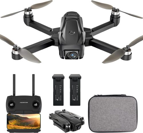 HANNVIW H330S GPS Dron s 4K kamerou - 5G FPV Živé vysielanie, pod 249g, Bezkomutátorový motor, Optické snímanie polohy, Režim sledovania, pre začiatočníkov a pokročilých