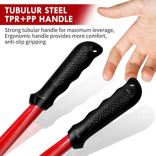 CCLIFE Clește tăietor de bolțuri 300mm, Oțel Cr-Mo, Capacitate de tăiere 4mm, Clește profesional