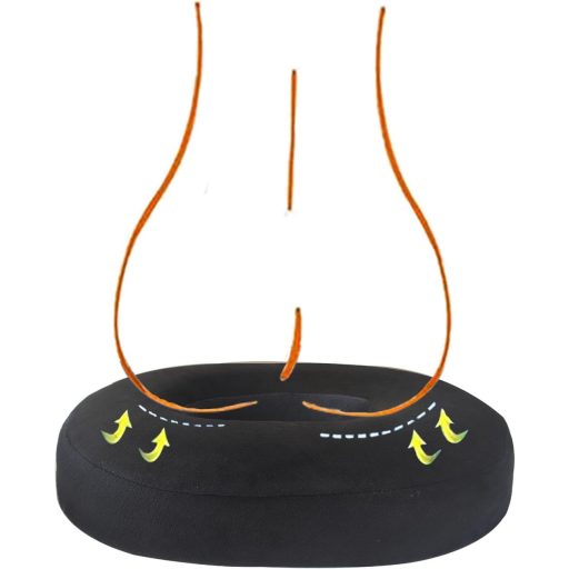 Ecosafeter Fánk Alakú Coccyx Párna Irodai Székhez Terhesség és Sciatica Fájdalomra