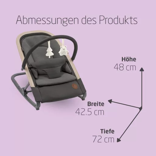 Maxi-Cosi Kori 2in1 Babafotel Játékhíddal, 0-2 Év, 15 kg-ig