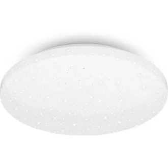   BRILONER LED Mennyezeti Lámpa Csillag Dekorációval IP44 275mm Fehér - 27 cm, Starry sky