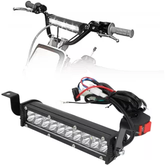   JFG RACING LED Fényszóró Pit Bike Motorkerékpárhoz 7/8 Inch Kormányhoz