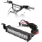 JFG RACING LED Fényszóró Pit Bike Motorkerékpárhoz 7/8 Inch Kormányhoz