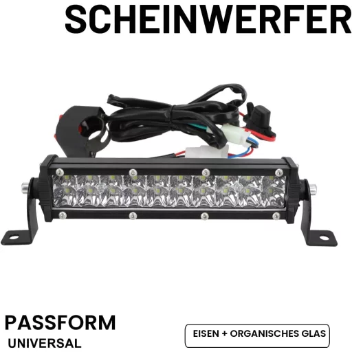 JFG RACING LED Fényszóró Pit Bike Motorkerékpárhoz 7/8 Inch Kormányhoz