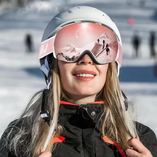 CARFIA Síszemüveg Szemüvegeseknek UV400 Védelem Páramentesítő Snowboard