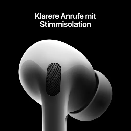 Apple AirPods Pro 2 vezeték nélküli fülhallgató, aktív zajszűrés, hallásegészségügyi funkció, USB-C töltés