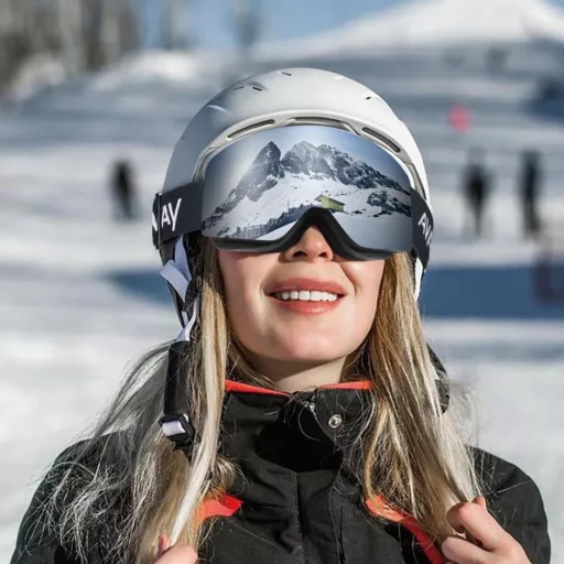 CARFIA OTG Síszemüveg Szemüvegeseknek UV400 Védelem Snowboard Goggles Páramentesítés