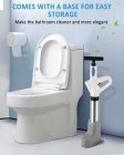 YUCHENGTECH Nagynyomású Duguláselhárító Pumpa 4 az 1-ben - WC, Mosogató, Kád és Padlólefolyó Tisztításához