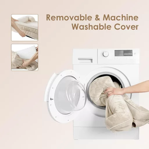 EHEYCIGA Ortopédikus Kutyaágy Nagy Kutyáknak - Memóriahabos Kutyafekhely Mosható Huzattal, Vízálló, Csúszásgátló Kanapé Magas Peremmel