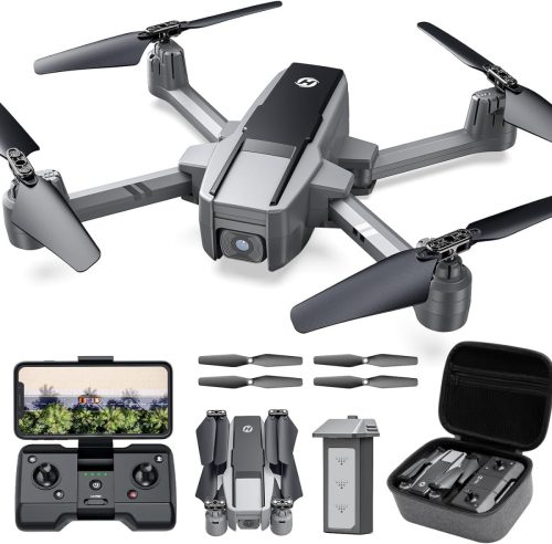Holy Stone HS440D GPS Drón 4K Kamerával Kezdőknek, 20 Perces Repülési Idő, Követés Funkcióval, Automatikus Visszatérés, 5G FPV Átvitel, Össz