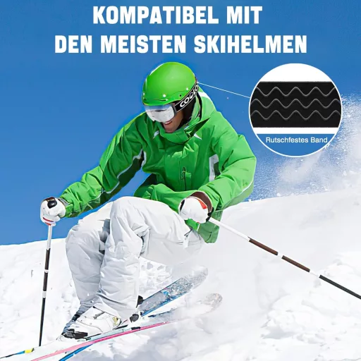 COOLOO Ochelari de schi magnetici OTG Anti-Ceață Protecție UV Bărbați Femei