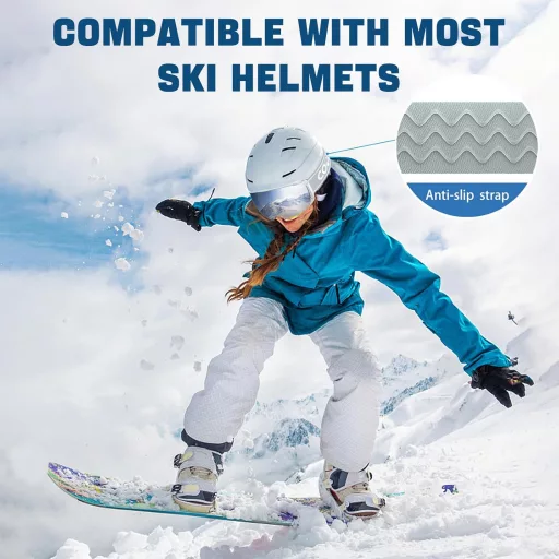 COOLOO Mágneses Síszemüveg OTG Anti-Fog UV Védelem Férfi Női