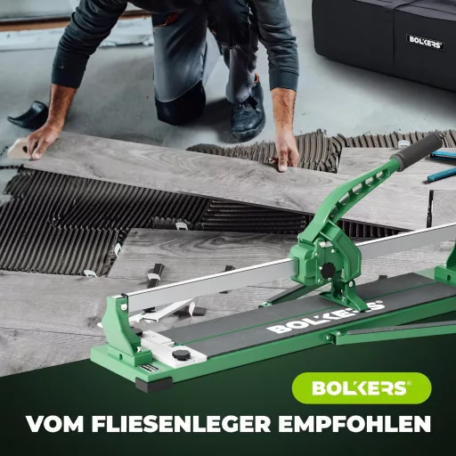 BOLKERS ProCut M 800 csempevágó 800mm vágási hossz wolfrám karbid vágókerékkel