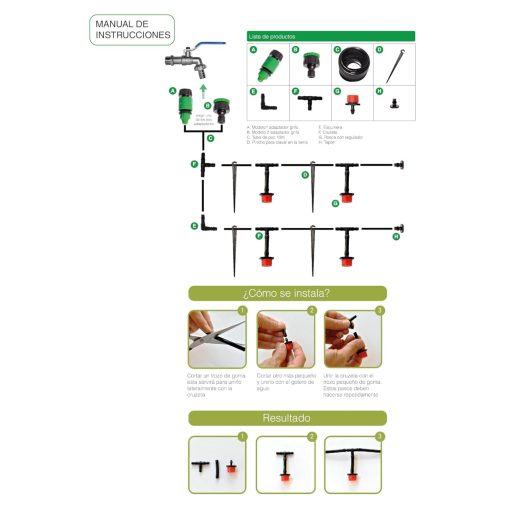Vertikalni vrt set s 25 džepova - Sustav za navodnjavanje kapanjem, set od 90 dijelova, Sustav zidnih držača za biljke