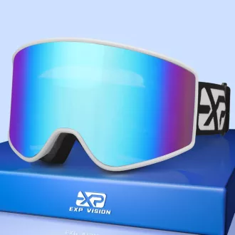   Set ochelari de schi EXP VISION pentru părinte-copil, protecție UV, ochelari de snowboard anti-aburire