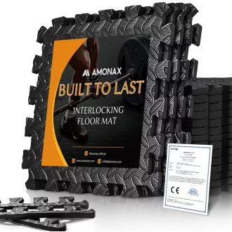   Amonax Puzzle Protecție Podea Burete Covoraș Fitness Pentru Antrenament Acasă