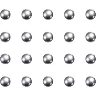   sourcing map 2000 ks 0,5 mm nerezové guličky G100 presné ložisko