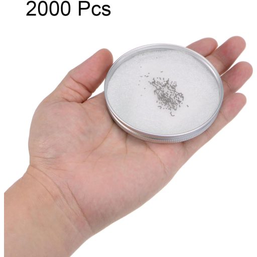 sourcing map 2000 db 0,5 mm rozsdamentes acél golyó G100 precíziós csapágy