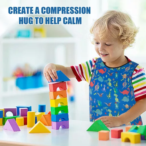 Nogsay Súlyozott Kompressziós Mellény Gyerekeknek 2-14 Év Autizmus ADHD SPD