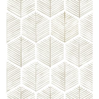   myforHD Öntapadós Tapéta - Modern Bézs Csíkos Vinyl Fólia Bútorokhoz - Vízálló Dekorációs Matrica Fiókokhoz, Polcokhoz (44cm x 300cm)