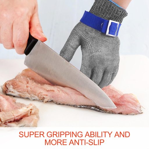 Ochranné rukavice proti prerezaniu Brevanza, veľkosť S, s vnútornou vrstvou z nehrdzavejúcej ocele