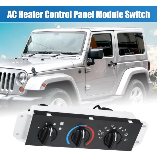 QUARKZMAN Jeep Wrangler Fűtés Klíma Kapcsoló 55056558AA