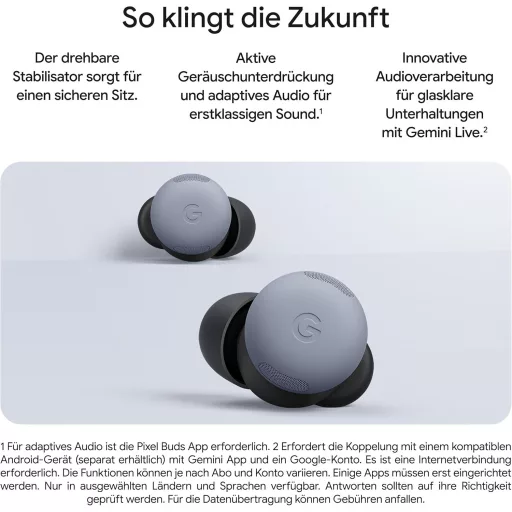 Căști wireless Google Pixel Buds Pro 2 cu anulare activă a zgomotului