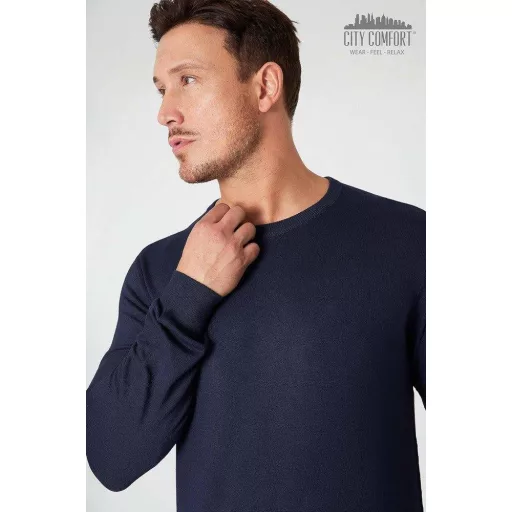 Pánsky pulóver s véčkovým výstrihom CityComfort, veľkosť L