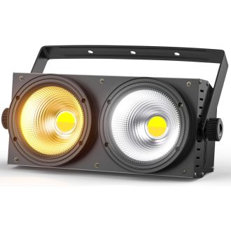   ZonQoonz 200W COB LED Par Reflektor Hladno Toplo Bijelo Svjetlo Efekt Strobe Rasvjeta za Pozornicu Disco Vjenčanje Zabavu