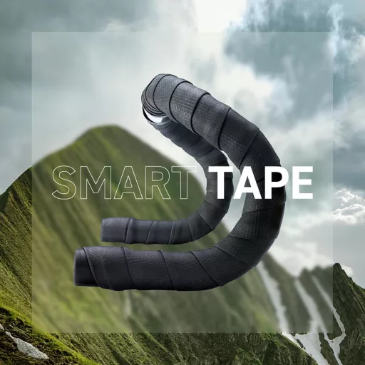Selle Italia Smart Tape fekete kerékpár kormányszalag, öko-barát, ragasztómentes