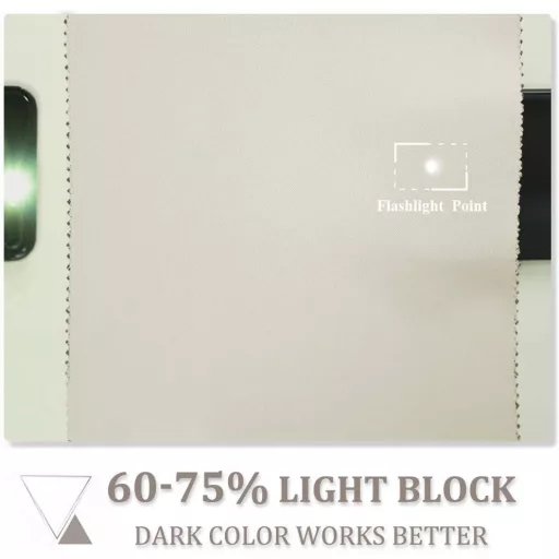 PONY DANCE Draperie Extra Largă Opacă cu Bandă Ondulată - Perdea Termoizolantă Despărțitoare pentru Sistem de Șină, 245x200 cm, Bej Deschis