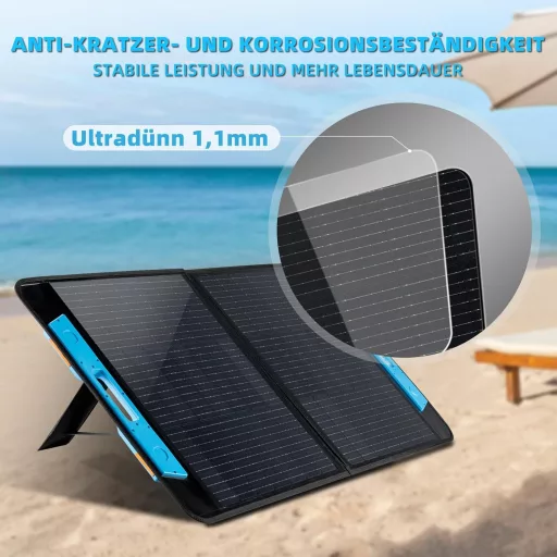 Intenergy 100W 12V összecsukható napelem ETFE monokristályos cellával
