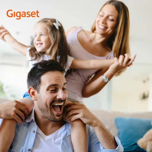 Gigaset Pure 120 vezeték nélküli telefon hívásszűrővel és ECO DECT antracit