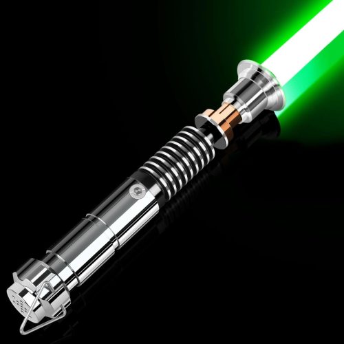 Smooth Swing Luke V3.0 Fénykard - RGB 16 Színű Mozgásérzékelős Fénykard, 16 Hangeffekttel, Fém Markolattal, USB-C Töltéssel, Felnőtteknek