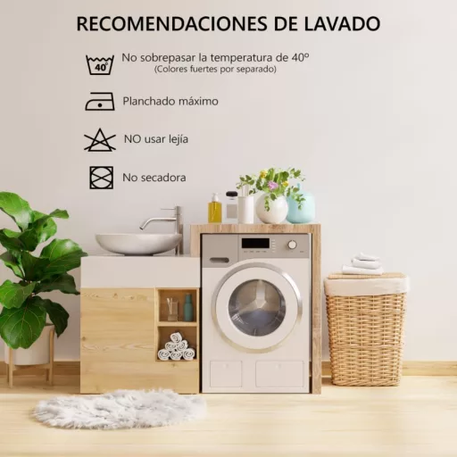 Degrees Home Teide 140cm Matracvédő Huzat Cipzárral Szürke