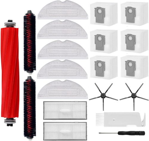 Set piese de schimb pentru aspiratorul Roborock S7 MaxV Ultra - Perie principală, perii de autocurățare, lavete - Compatibil cu modelele S7 Pro Ultra T8 Plus