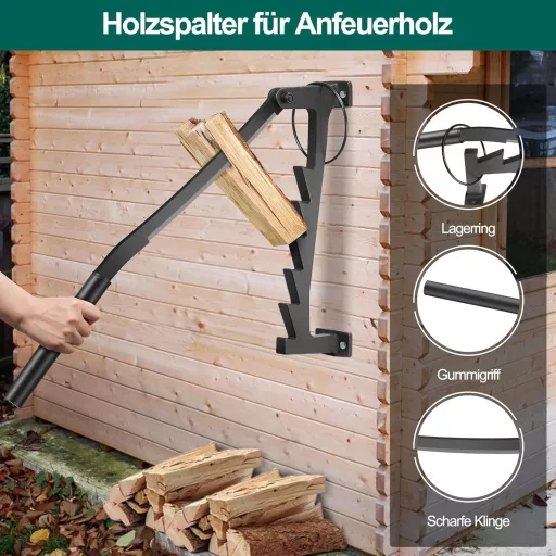 Ricyea Falra Szerelhető Kézi Hasító Fűrészpor Szeparátor Kemping Kerthez