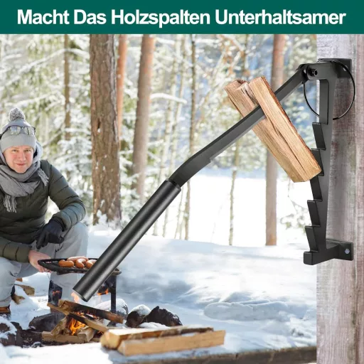 Ricyea Falra Szerelhető Kézi Hasító Fűrészpor Szeparátor Kemping Kerthez