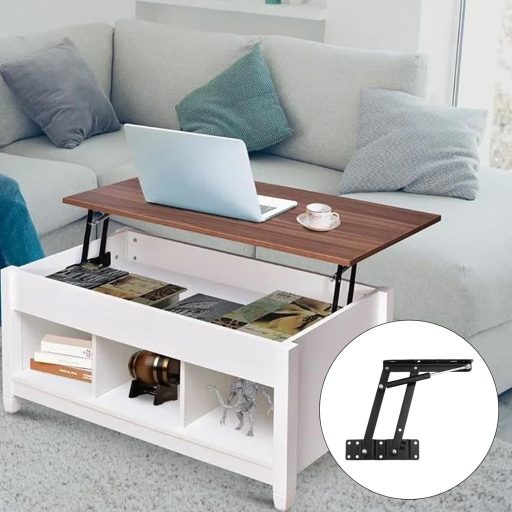 CHUEHKAK Pneumatikus Asztal Emelő Mechanizmus 2db Fekete Rugós Zsanér