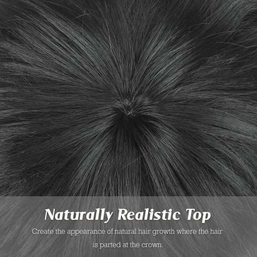 Fereowth Pixie Cut Valódi Hajból Készült Paróka Fekete Női Rövid Haj Frufruval