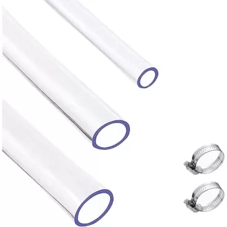   BBYPP Átlátszó Tömlő Szett 6-8mm, 9m Benzin Víz Olaj Szállítás