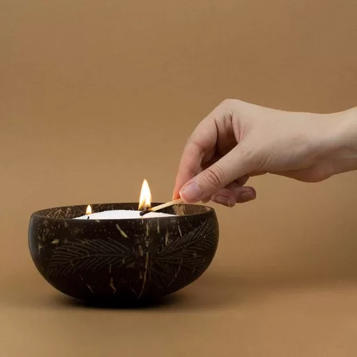 CANDELISS Gyöngy Gyertya Homok Fém Dobozban Luxus Viaszgyöngy Szett