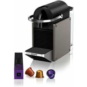   Nespresso Coffee Machine with 19 Bar Titanium Capsules - YY5290FD