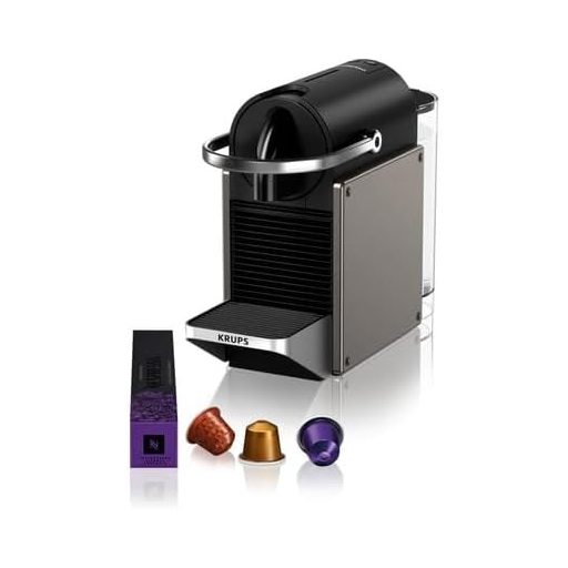 Nespresso Coffee Machine with 19 Bar Titanium Capsules - YY5290FD