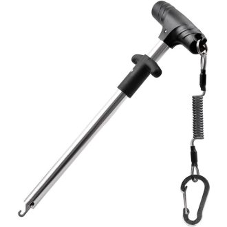   Profesionálny rybársky nástroj: Rýchly odstraňovač háčikov s karabínou a špirálovou šnúrou