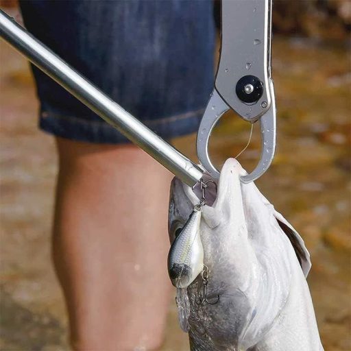 Profesionálny rybársky nástroj: Rýchly odstraňovač háčikov s karabínou a špirálovou šnúrou