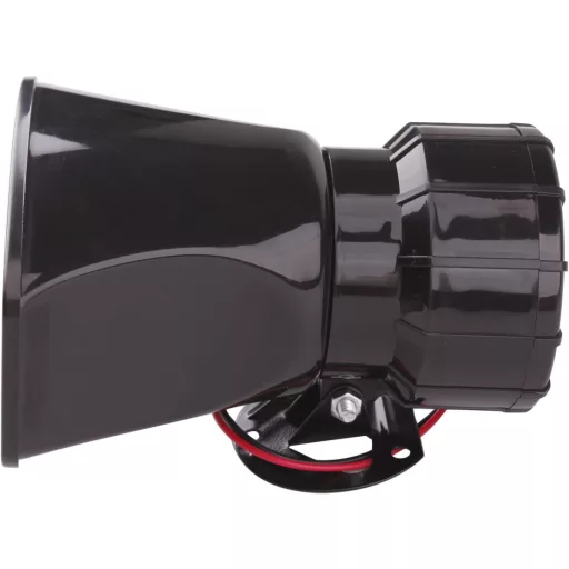 FARBIN 7 Hangú Rendőrségi Sziréna - 12V 100W Vezeték Nélküli Autó Hangszóró Távirányítóval - 120dB Vészjelző Kürt Univerzális Járművekhez