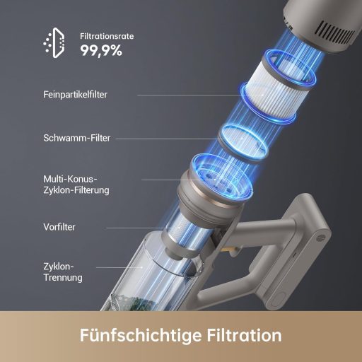 dreame Z10 Station robotporszívó 2,5L porgyűjtővel, 150AW szívóerő, 65 perc üzemidő