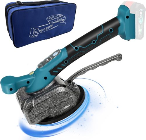 JUDANNA Elektromos Csemperezőgép Makita 18V Akkumulátorhoz - 5 Sebességű Csempevibrátoros Burkoló 80kg Teherbírással, 39" Csempékhez