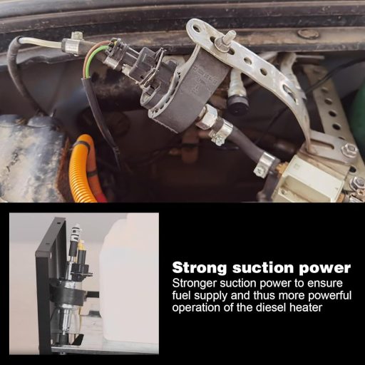 JIZZU 12V Diesel Autófűtő Elektromágneses Szivattyú Parkolófűtéshez
